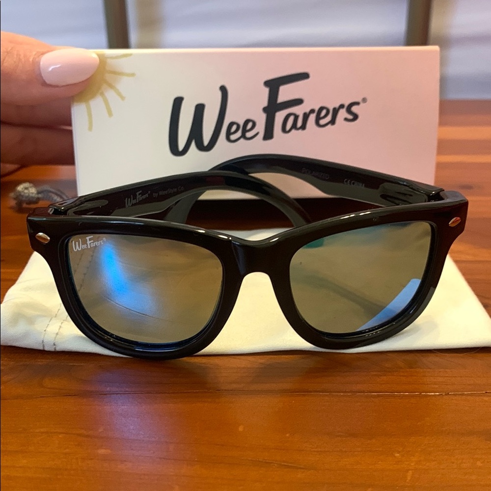 WeeFarers®️ Black Wayfarer Sunglasses